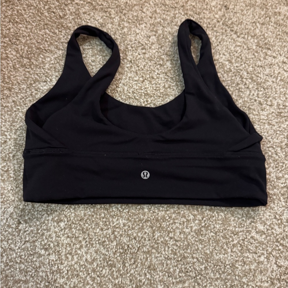 lululemon athletica Midnight Black Sports Bra